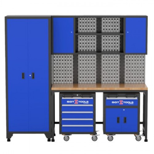 Arm�rio modular para oficina azul - 1205100651