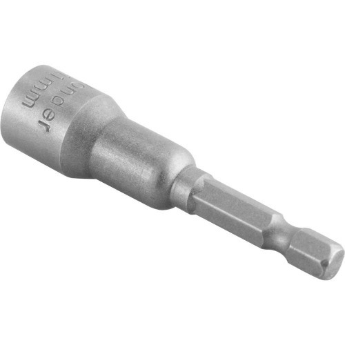 Soquete magn�tico sextavado 65 x 11 mm encaixe 1/4