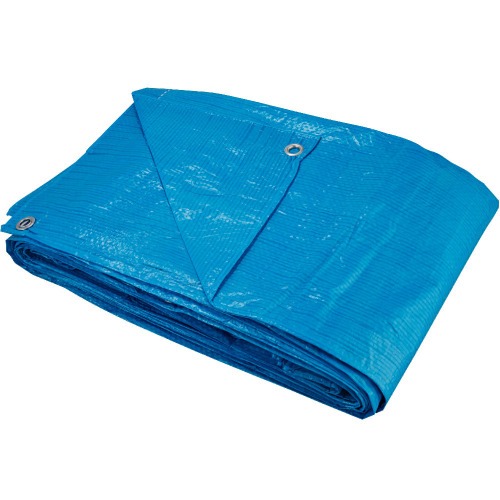 Lona de polietileno 8 x 6 m 100 micra azul Lona de polietileno 8 x 6 m 100 micra azul