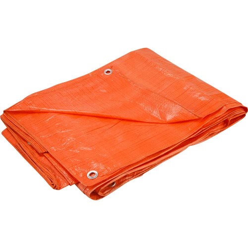 Lona de polietileno 3 x 3 m 100 micra laranja