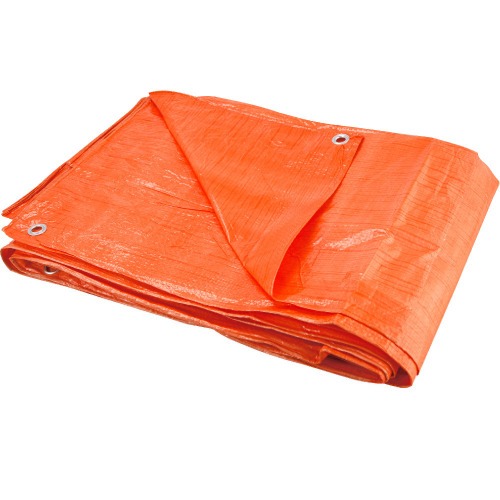 Lona de polietileno 6 x 3 m 100 micra laranja Lona de polietileno 6 x 3 m 100 micra laranja