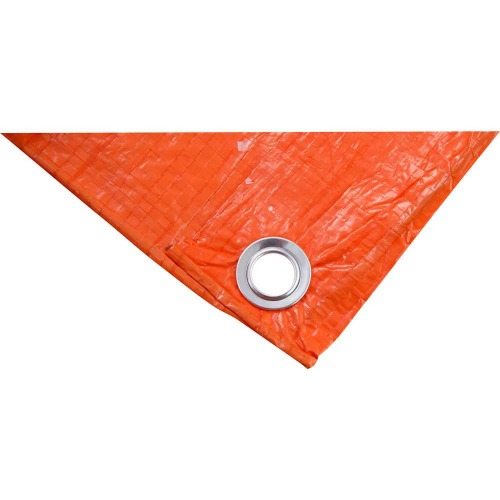 Lona de polietileno 10 x 8 m 100 micra laranja