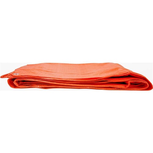 Lona de polietileno 9 x 4 m 100 micra laranja Lona de polietileno 9 x 4 m 100 micra laranja