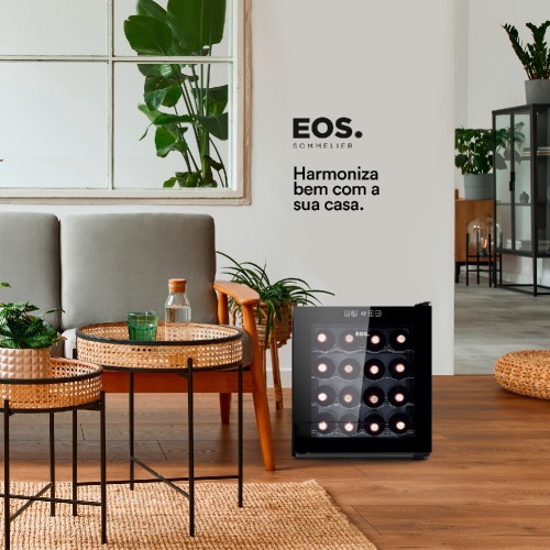 Adega climatizadora para 16 garrafas eletrônica - EAE16 110V/220V Adega climatizadora para 16 garrafas eletrônica - EAE16 110V/220V