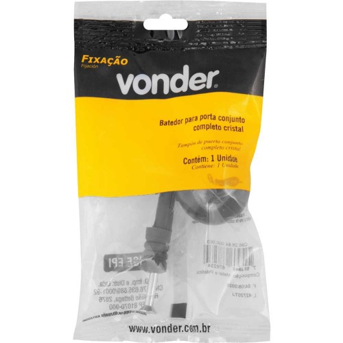 Batente de porta 8 mm cristal com bucha e parafuso