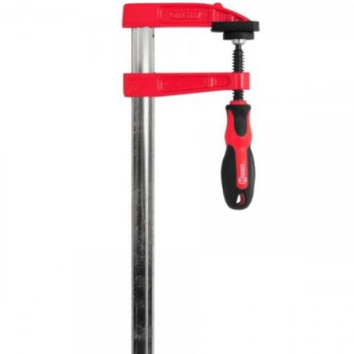 Grampo tipo sargento 400 mm x 80 mm com ranhuras