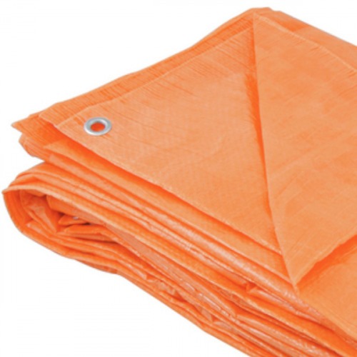Lona de polietileno 7 x 5 m 100 micra laranja Lona de polietileno 7 x 5 m 100 micra laranja