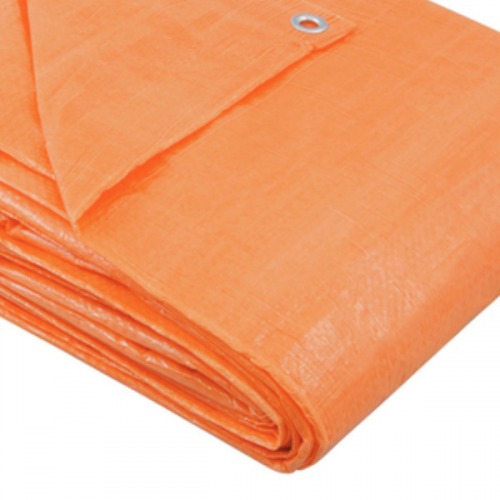 Lona de polietileno 8 x 6 m 100 micra laranja Lona de polietileno 8 x 6 m 100 micra laranja