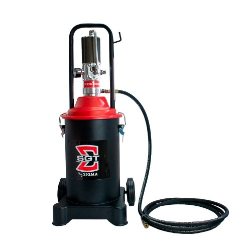 Propulsora pneum�tica para graxa com reservat�rio 12L