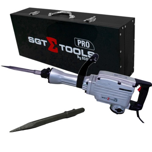 Martelo Rompedor 1240W 45 joules 18 kg encaixe sextavado - SGT-5801 220V Martelo Rompedor 1240W 45 joules 18 kg encaixe sextavado - SGT-5801 220V