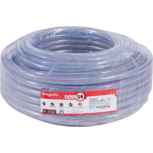 Mangueira cristal tran�ada 1/2