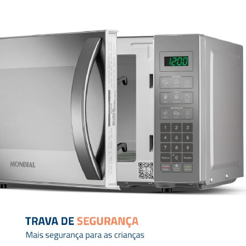 Micro-ondas 21 litros 1200W 10 níveis de potência - MO-01-21E 110V Micro-ondas 21 litros 1200W 10 níveis de potência - MO-01-21E 110V