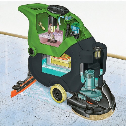 Lavadora secadora de piso a bateria 500 mm 70 L - CT-70 220V Lavadora secadora de piso a bateria 500 mm 70 L - CT-70 220V