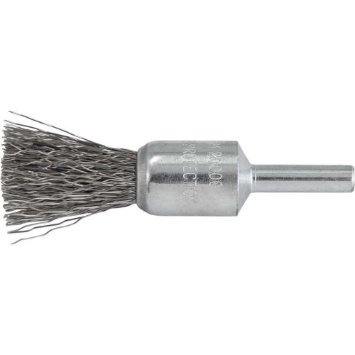 Escova de aço tipo pincel ondulada 16 mm Escova de aço tipo pincel ondulada 16 mm