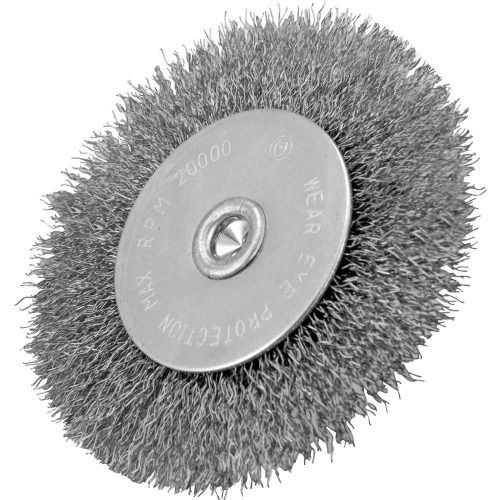 Escova circular de a�o 4 x 1/2