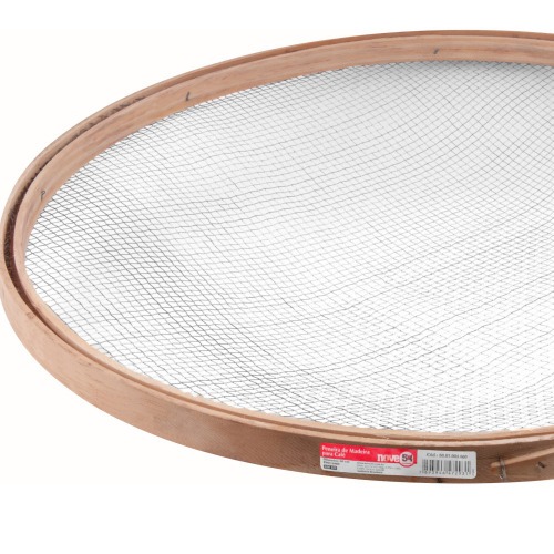 Peneira com aro madeira para café 80 cm - PMN 0480 - Nove54 Peneira com aro madeira para café 80 cm - PMN 0480 - Nove54