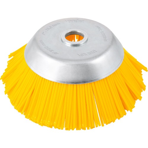 Escova de nylon cônica para roçadeira 1 Escova de nylon cônica para roçadeira 1