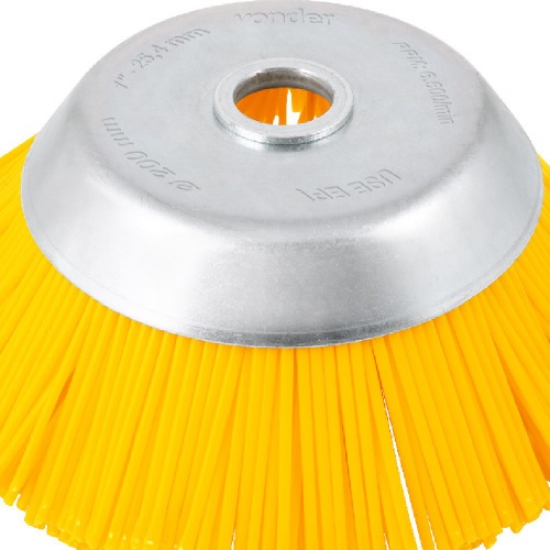 Escova de nylon cônica para roçadeira 1 Escova de nylon cônica para roçadeira 1