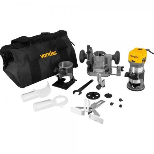 Tupia manual 710 watts para pin�a de 6 a 8 mm com 3 bases - TVL 713  110V