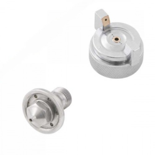 Jogo de agulha e bico de 1,8 mm para pistola de pintura com 8 peças - PSV 100 Jogo de agulha e bico de 1,8 mm para pistola de pintura com 8 peças - PSV 100