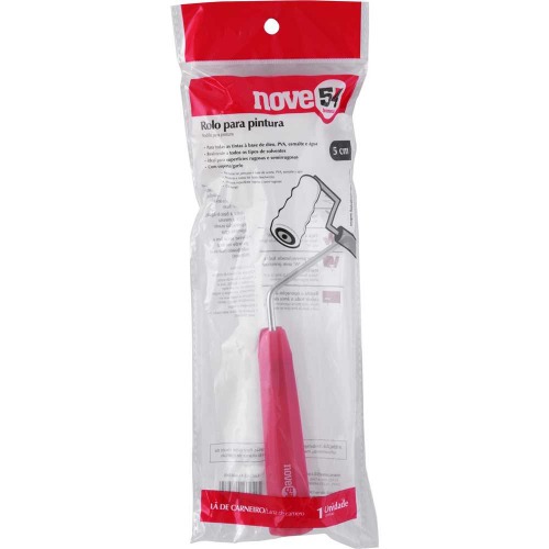 Rolo de l� para pintura de 5 cm com suporte