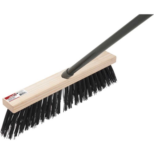 Vassoura tipo gari cepa plástica 4 fileiras 37,5 cm Vassoura tipo gari cepa plástica 4 fileiras 37,5 cm