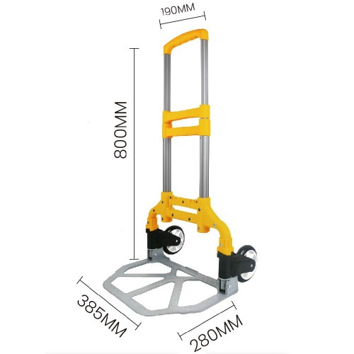 Carro armazém para cargas dobrável capacidade de 75 kg - BOM-2861 Carro armazém para cargas dobrável capacidade de 75 kg - BOM-2861