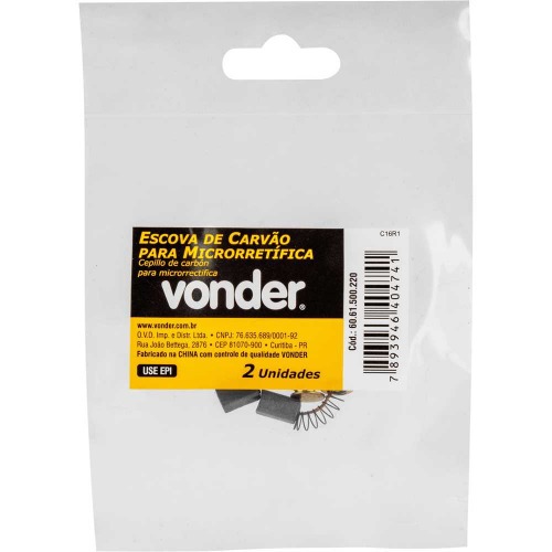 Escova de carv�o para microrret�fica