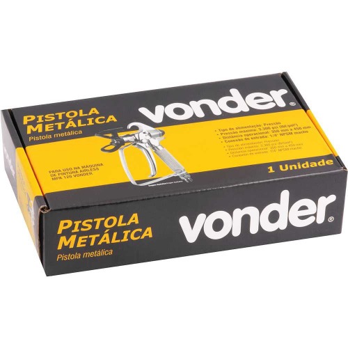 Pistola met�lica para m�quina de pintura airless