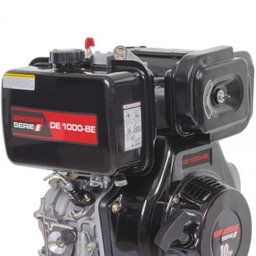 Motor a diesel 10 hp 4 tempos partida el�trica - DE 1000-BE