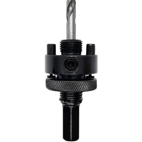 Suporte para serra copo de 32 a 210 mm com haste 7/16 Suporte para serra copo de 32 a 210 mm com haste 7/16