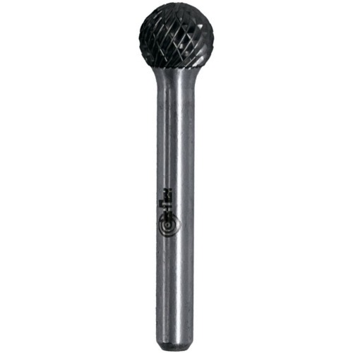 Lima rotativa endurecida esférica 16 x 14 mm haste 6 mm - 23.237 Lima rotativa endurecida esférica 16 x 14 mm haste 6 mm - 23.237