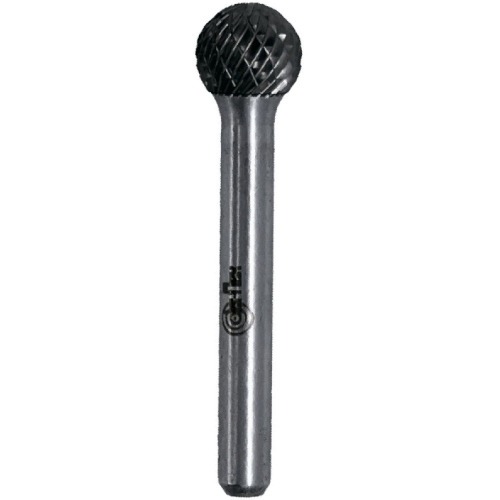 Lima rotativa endurecida esf�rica 10 x 8 mm haste 6 mm - 23.217