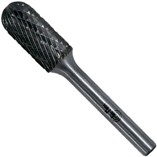 Lima rotativa endurecida cilíndrica redonda 8 x 20 mm haste 6 mm - 23.206 Lima rotativa endurecida cilíndrica redonda 8 x 20 mm haste 6 mm - 23.206