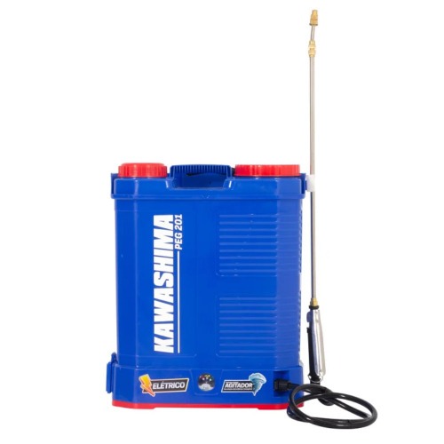 Pulverizador costal agrícola a bateria 20 litros com 6 bicos - PEG 201 110V/220V Pulverizador costal agrícola a bateria 20 litros com 6 bicos - PEG 201 110V/220V