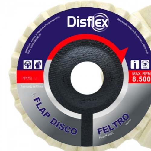 Disco de polimento flap-disc 4.1/2 Disco de polimento flap-disc 4.1/2