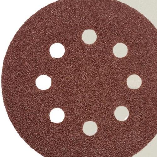Disco de lixa com pluma 125 mm 8 furos grão 220 com 10 peças - 08.044 Disco de lixa com pluma 125 mm 8 furos grão 220 com 10 peças - 08.044