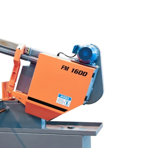 Serra fita horizontal 2CV 400mm cabe�ote hidr�ulico trif�sica - FM-1600H