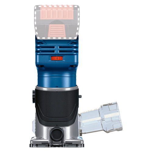 Tupia manual a bateria 18V Brushless Sem Bateria - GLF 18V-8 Tupia manual a bateria 18V Brushless Sem Bateria - GLF 18V-8
