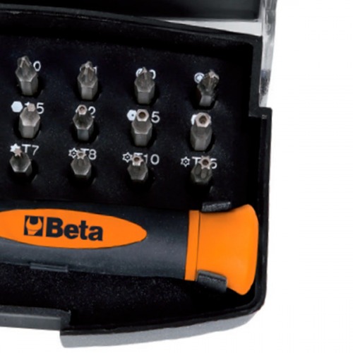 Jogo de bits 22 peças encaixe sextavado 4 mm com estojo plástico - BW 1256/C21-1 Jogo de bits 22 peças encaixe sextavado 4 mm com estojo plástico - BW 1256/C21-1