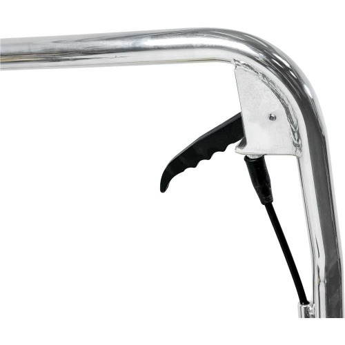 Mesa hidr�ulica pantogr�fica capacidade 1500kg com roda de PU MPP 1500