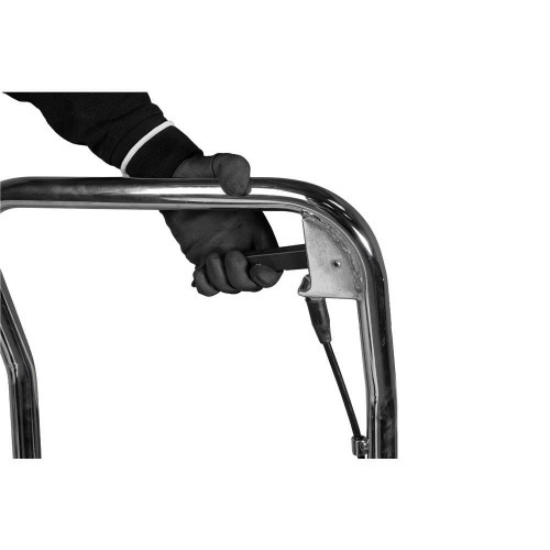 Mesa hidr�ulica pantogr�fica capacidade 1500kg com roda de PU MPP 1500