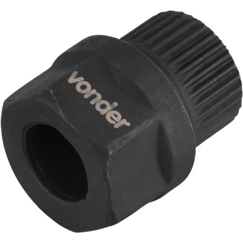 Soquete especial para polia de alternador sextavado 22 mm x estriado 33 dentes Soquete especial para polia de alternador sextavado 22 mm x estriado 33 dentes