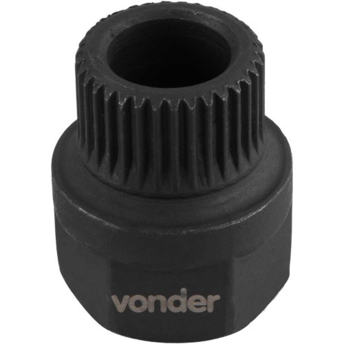 Soquete especial para polia de alternador sextavado 22 mm x estriado 33 dentes Soquete especial para polia de alternador sextavado 22 mm x estriado 33 dentes