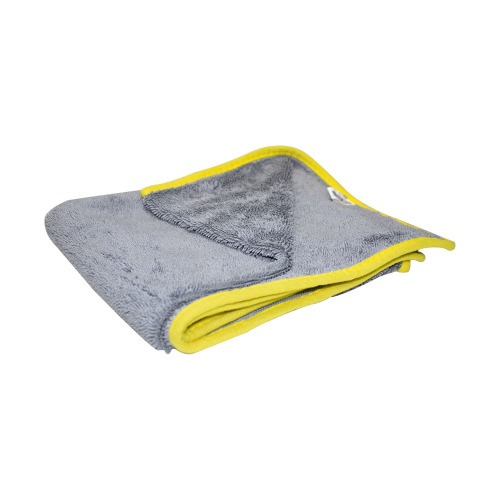 Toalha de microfibra para secagem automotiva 60 x 90 cm cinza - 25236