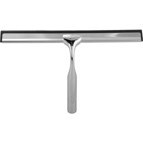 Rodo de a�o inox 250 mm com suporte para fixa��o