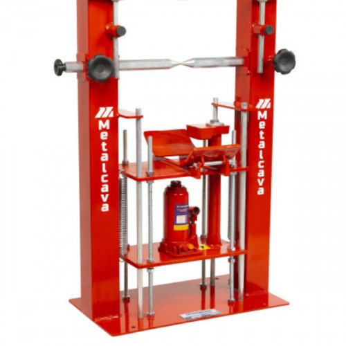 Desempenadora e alinhadora para rodas de motos aro 14