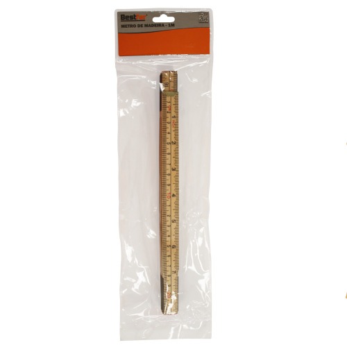 Metro de madeira 1 m - BFH2384