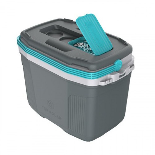 Caixa térmica 32L cinza plus e verde litoral - SUV 32L Caixa térmica 32L cinza plus e verde litoral - SUV 32L