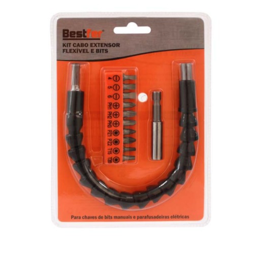 Kit cabo extensor flex�vel e bits - BFH2774